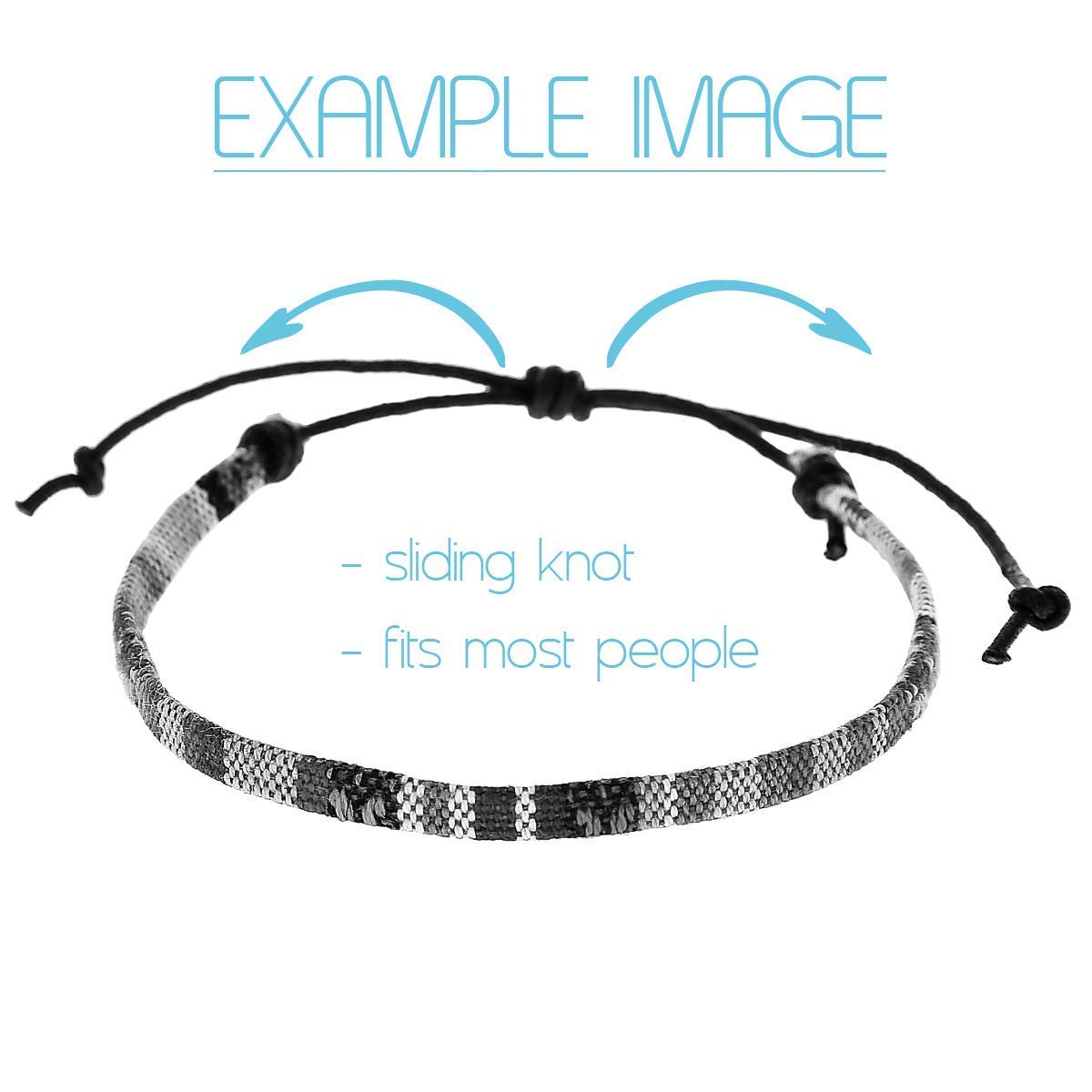 Made by Nami Pulsera Boho Surfer para Mujer y Hombre - Accesorios para Fiestas y de Playa - Hechos a Mano - 100% Resistente al Agua y Ajustable (Amarillo)