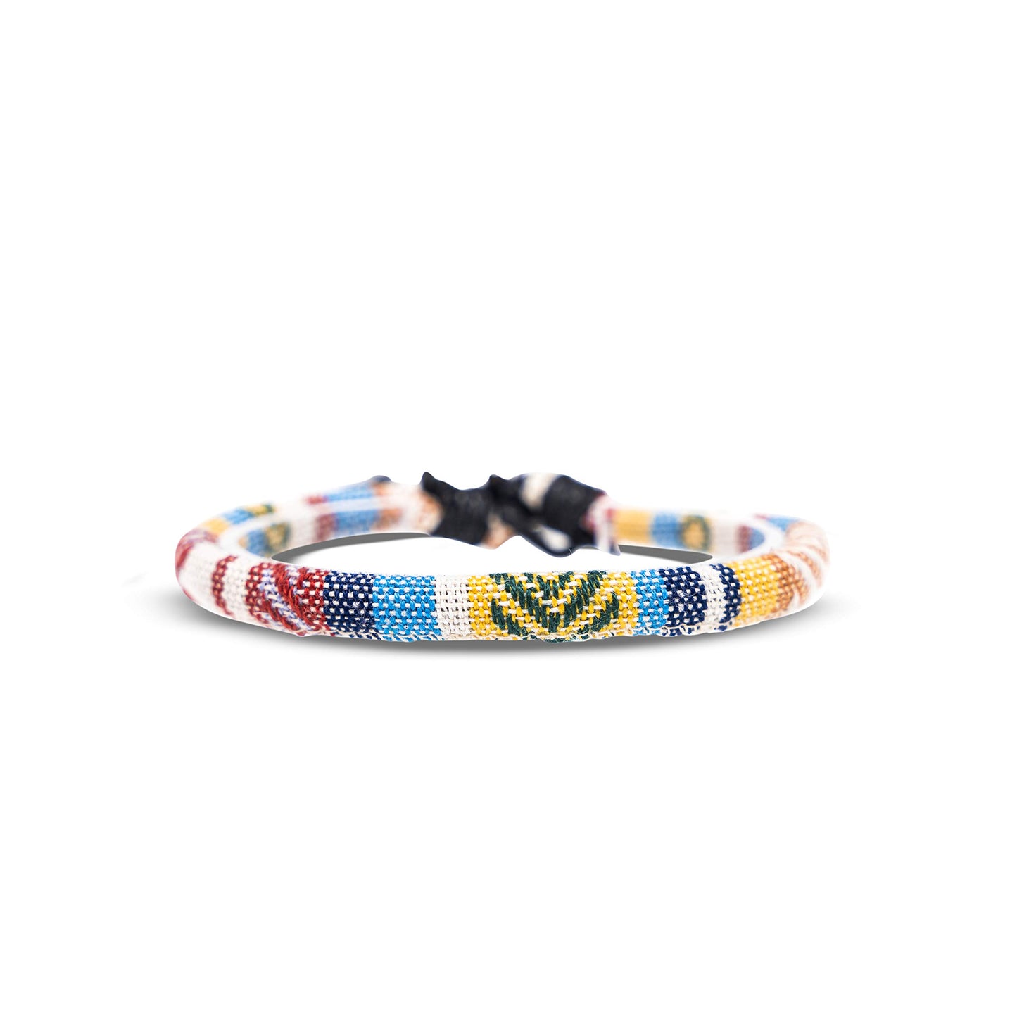 Made by Nami Pulsera Boho Surfer para Mujer y Hombre - Accesorios para Fiestas y de Playa - Hechos a Mano - 100% Resistente al Agua y Ajustable (Amarillo)
